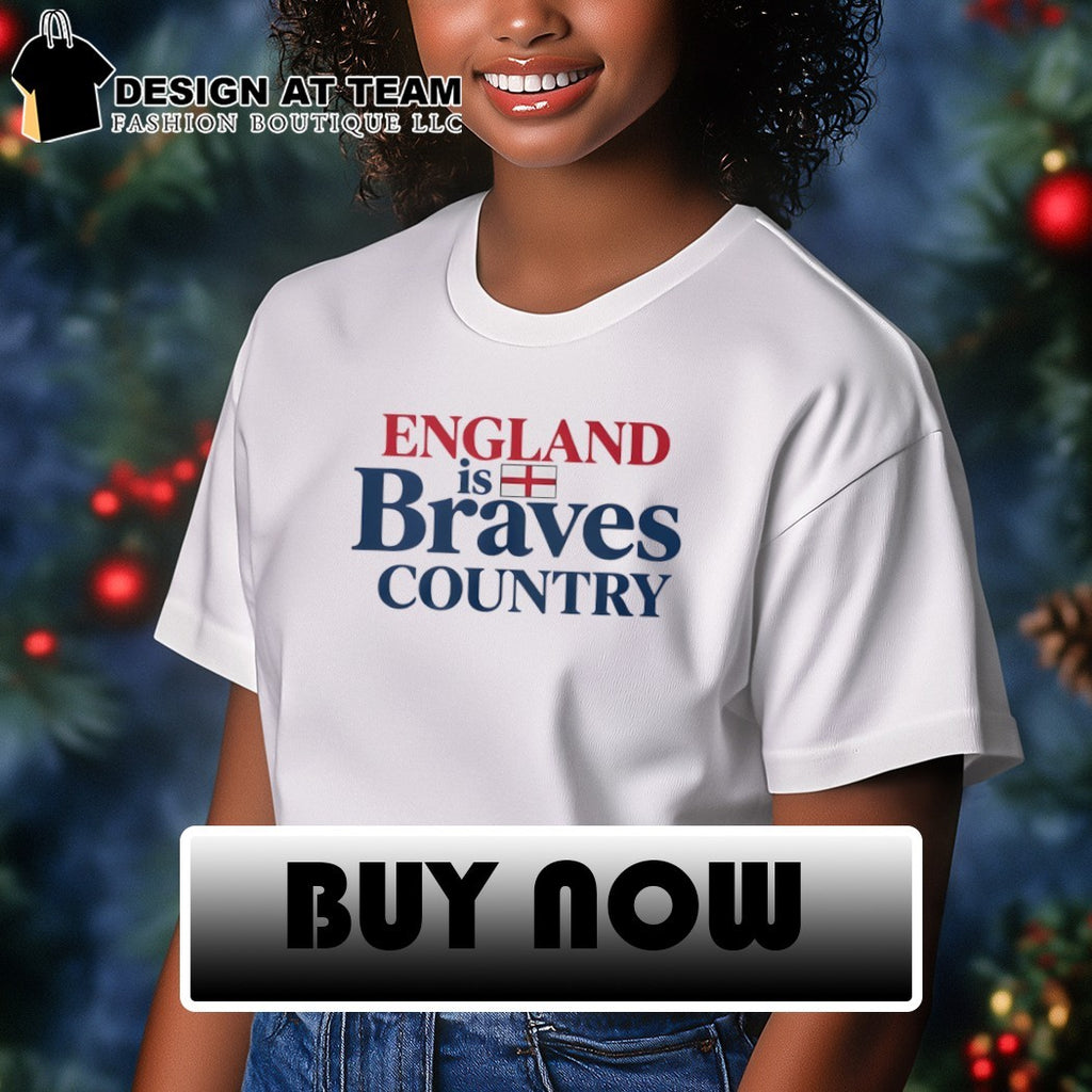 England is Braves Country England Football World Cup 2026 shirt