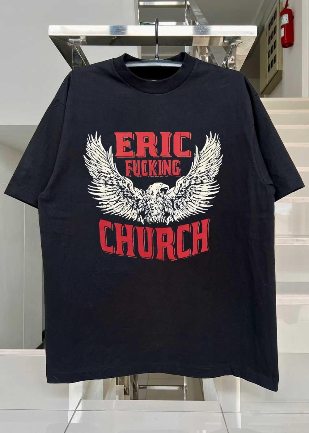 Eric Fucking Church Eagle Wings Band T-Shirt