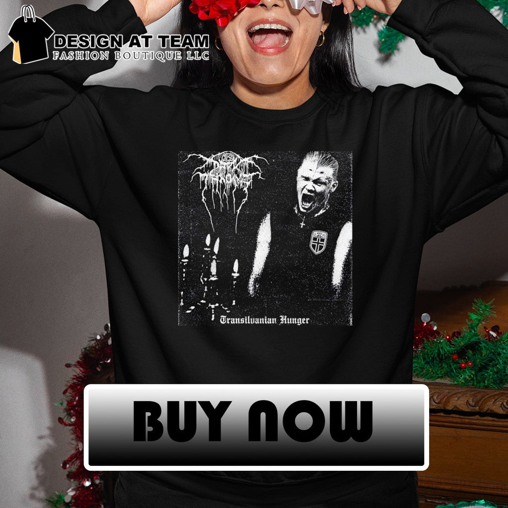 Erling Haaland Norway Soccer Transilvanian Hunger True Norwegian Black Metal 2026 shirt