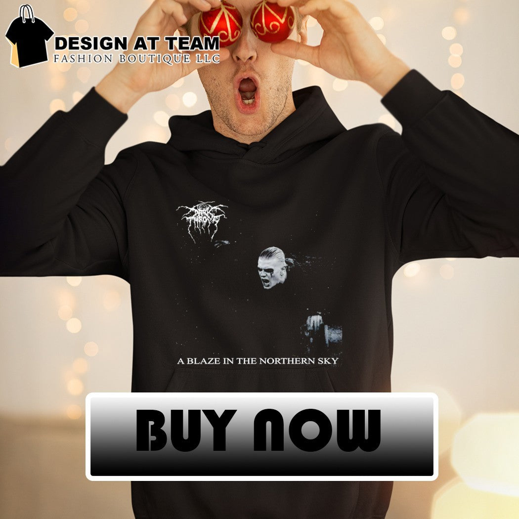 Erling Haaland Norway Soccer a Blaze in the Northern Sky 2026 shirt