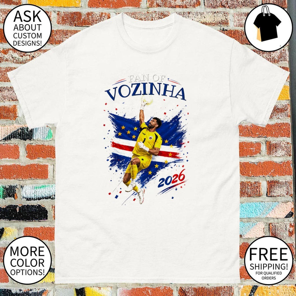 Fan of Vozinha Cabo Verde Soceer 2026 World Cup shirt