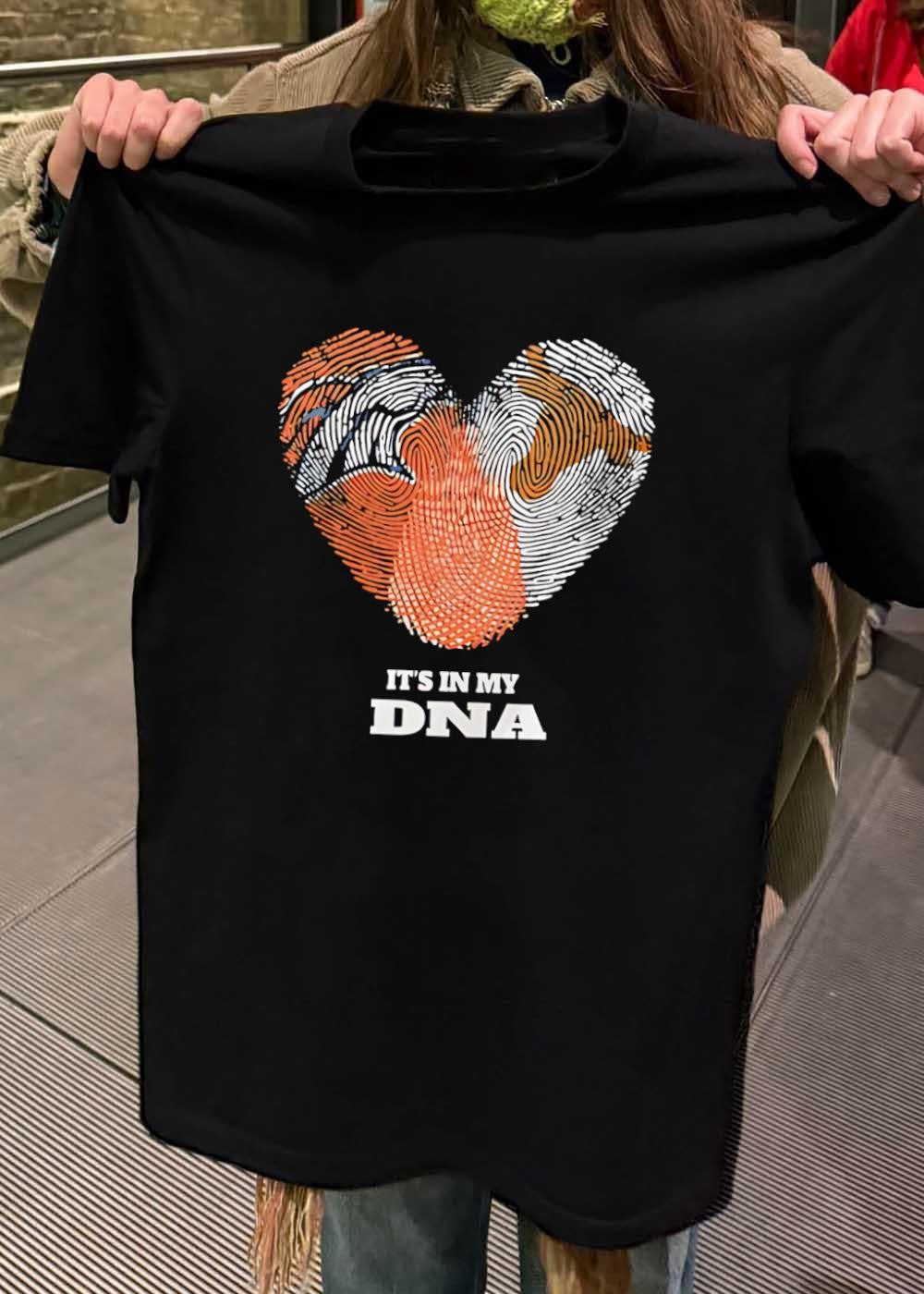 Fingerprint Heart It’s in My DNA Shirt