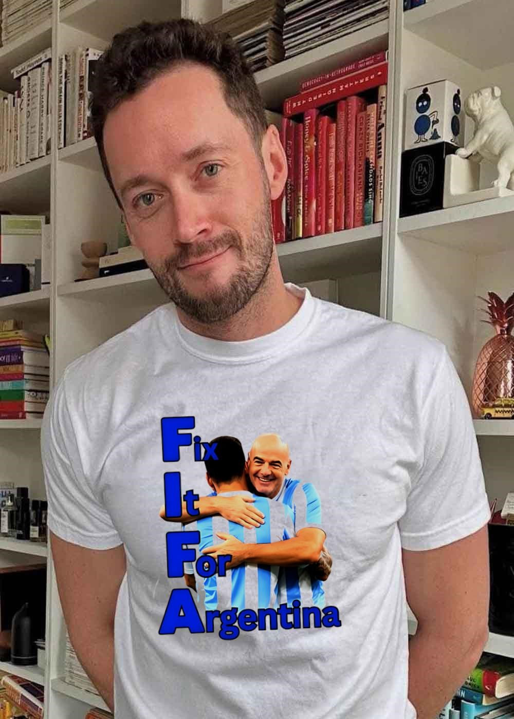 Fix It for Argentina FIFA Soccer T-Shirt
