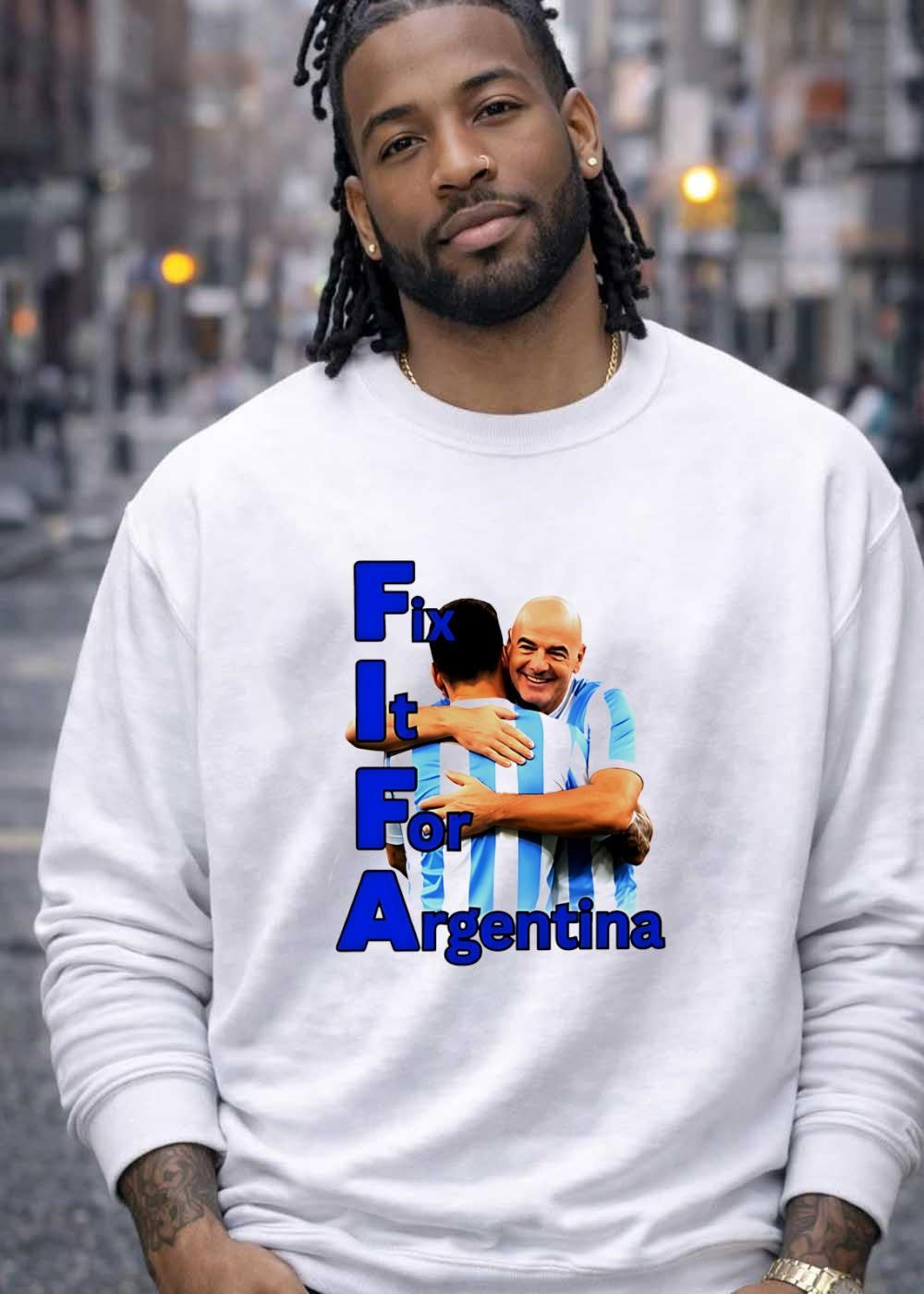 Fix It for Argentina FIFA Soccer T-Shirt