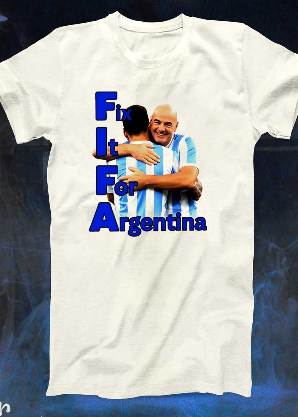 Fix It for Argentina FIFA Soccer T-Shirt