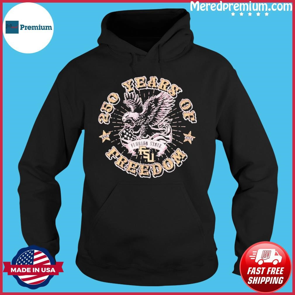 Florida State Seminoles Americana 250 Years of Freedom 1776-2026 T-Shirt