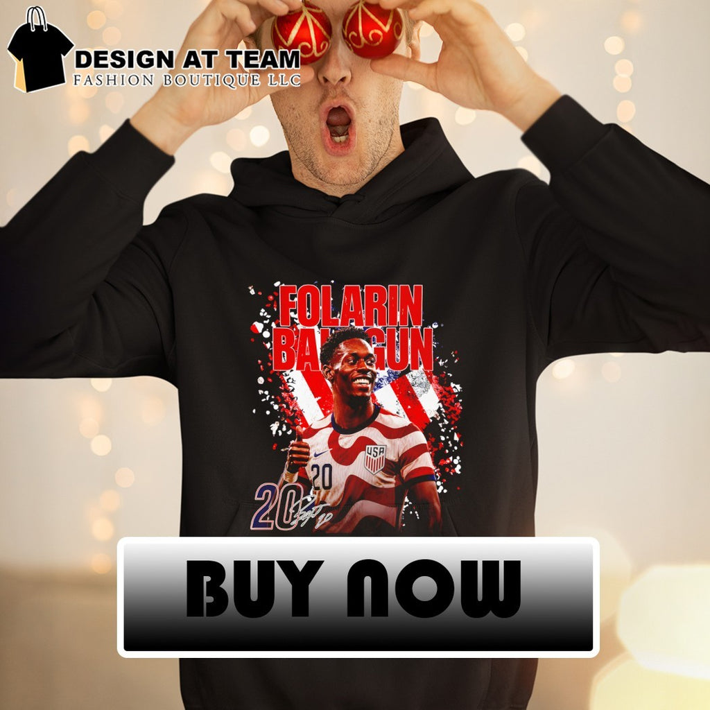 Folarin Balogun 20 USA Soccer World Cup 2026 signature shirt