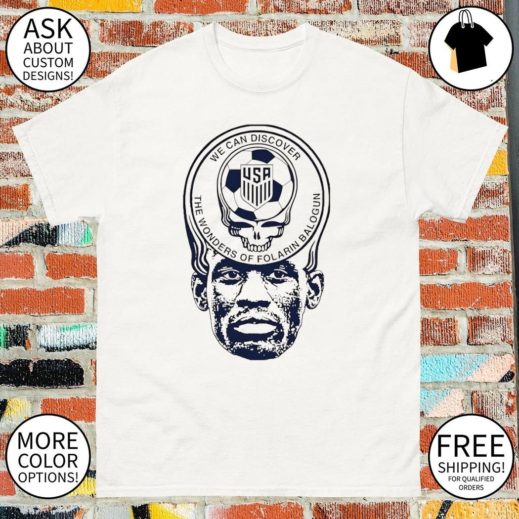 Folarin Balogun We Can Discover the Wonders of USA Soccer World Cup 2026 shirt