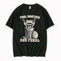 Foul Mouthed And Feral Raccoon Tshirts Sweater