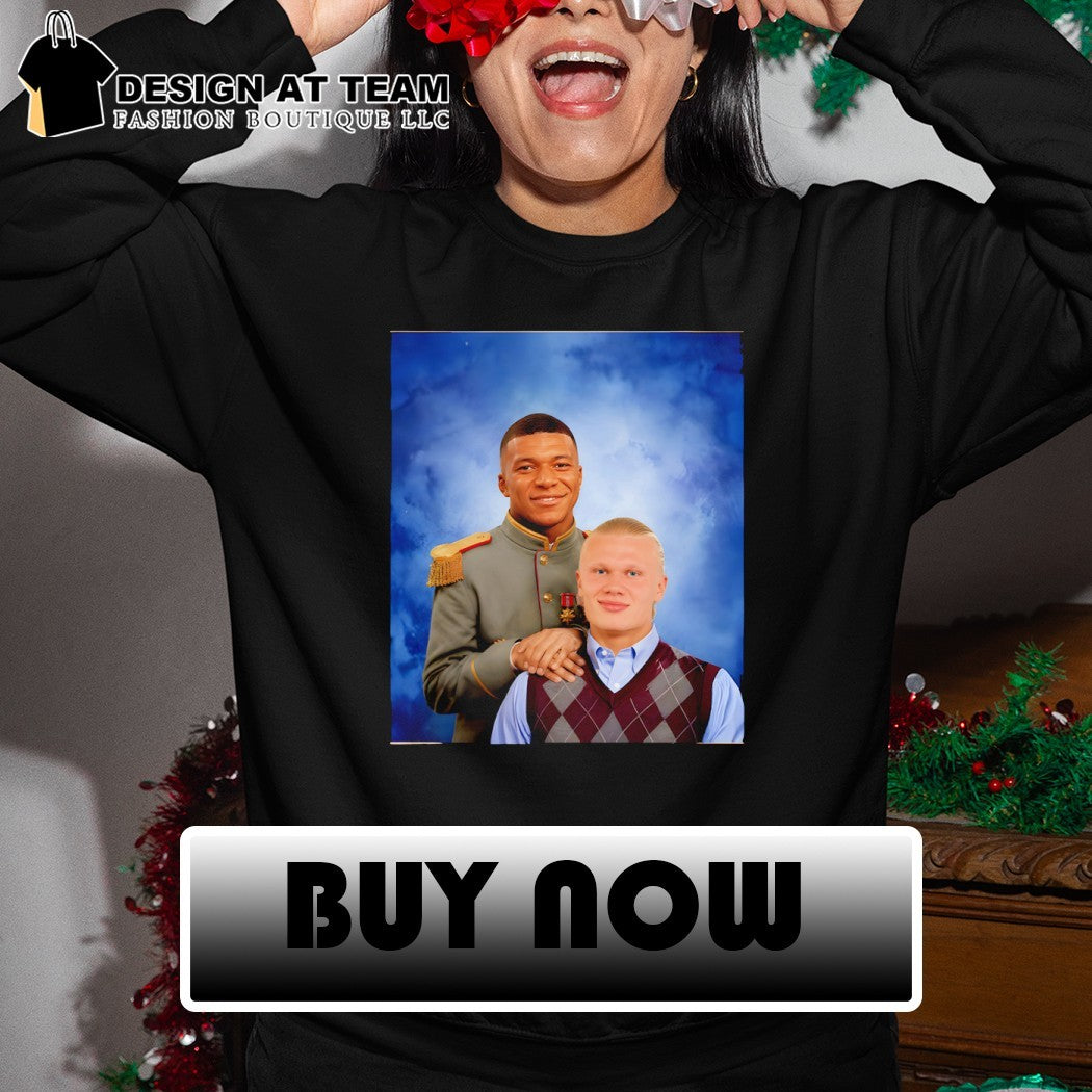 General Dictator Kylian Mbappe vs Erling Haaland Step Brothers vintage shirt