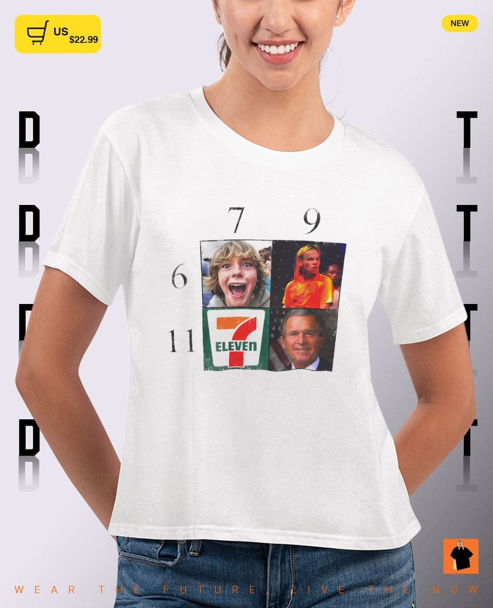 George W. Bush 67 6ix9ine shirt