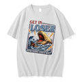 Get In Loser Were Doing Gods Will Funny Christian Tshirts Sweater