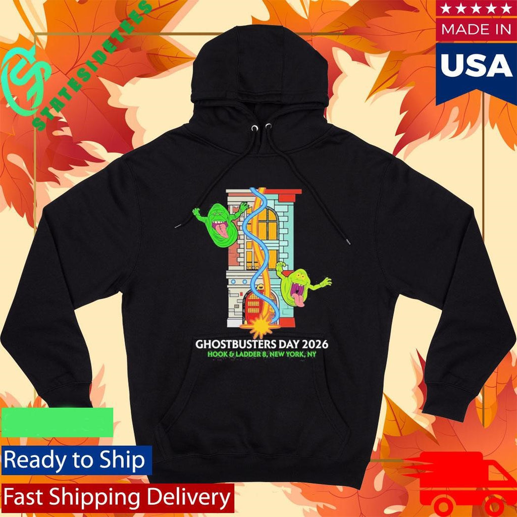 Ghostbusters Day 2026 Hook & Ladder 8 NYC Shirt