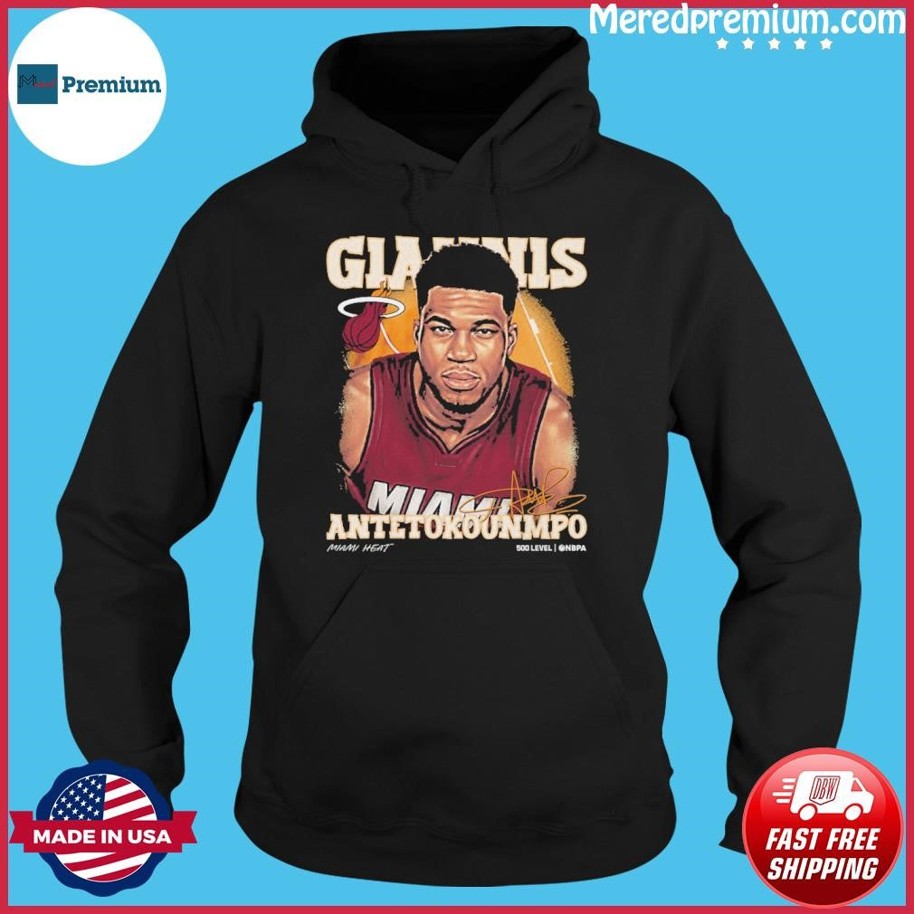 Giannis Antetokounmpo Miami Heat Airbrush Shirt