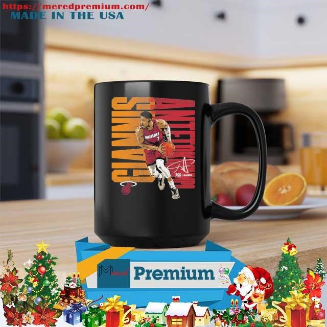 Giannis Antetokounmpo Miami Heat Bold Shirt