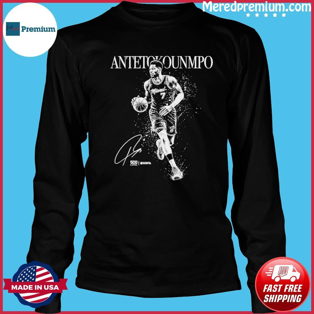 Giannis Antetokounmpo Miami Heat Mono Shirt