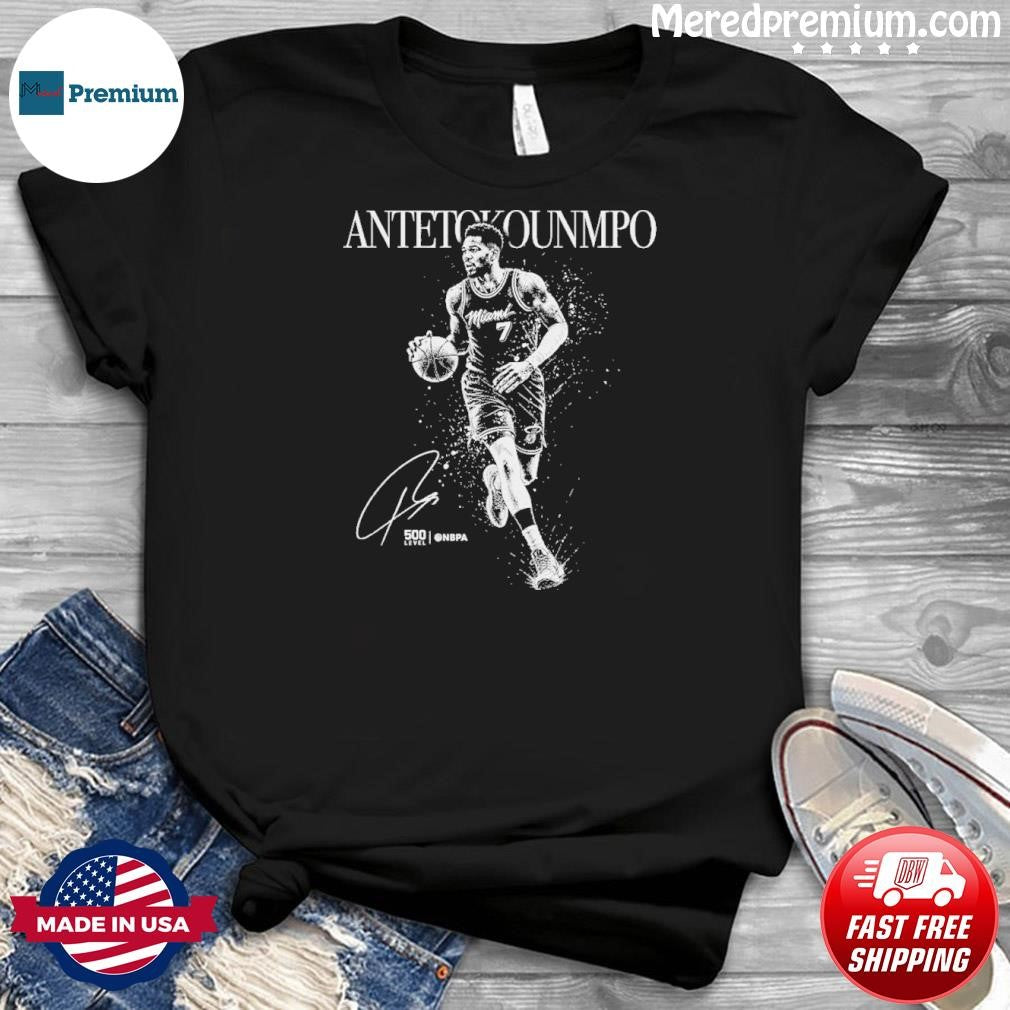 Giannis Antetokounmpo Miami Heat Mono Shirt