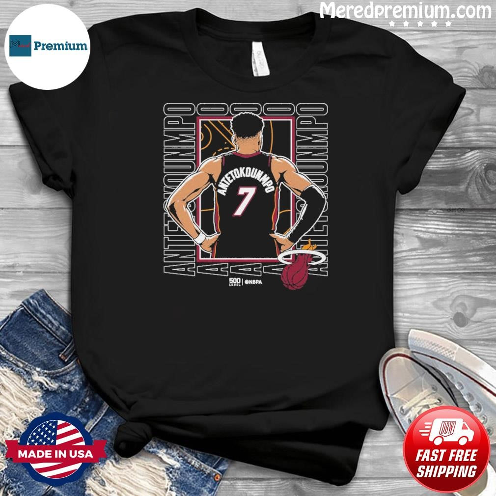 Giannis Antetokounmpo Miami Heat Repeat Shirt