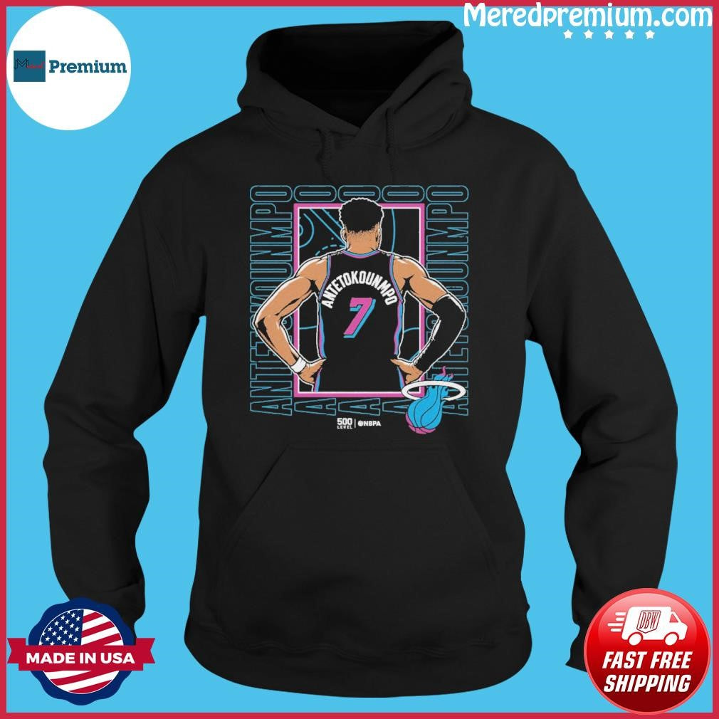 Giannis Antetokounmpo Miami Heat Vice Repeat shirt