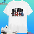 Goat Whale Mascot Baseball Shirt