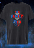 God First Family Second Then Dallas Cowboys Texas Tech Red Raiders Skulls shirt