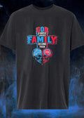 God First Family Second Then Detroit Lions Detroit Pistons Skull shirt