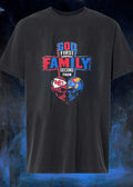 God First Family Second Then Kansas City Chiefs Kansas Jayhawks shirt