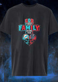 God First Family Second Then Miami Dolphins Miami Marlins Skull shirt