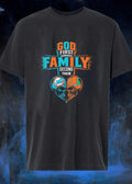 God First Family Second Then Miami Dolphins University Of Miami Skull shirt