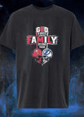God First Family Second Then Tampa Bay Buccaneers Tampa Bay Lightning Skull shirt