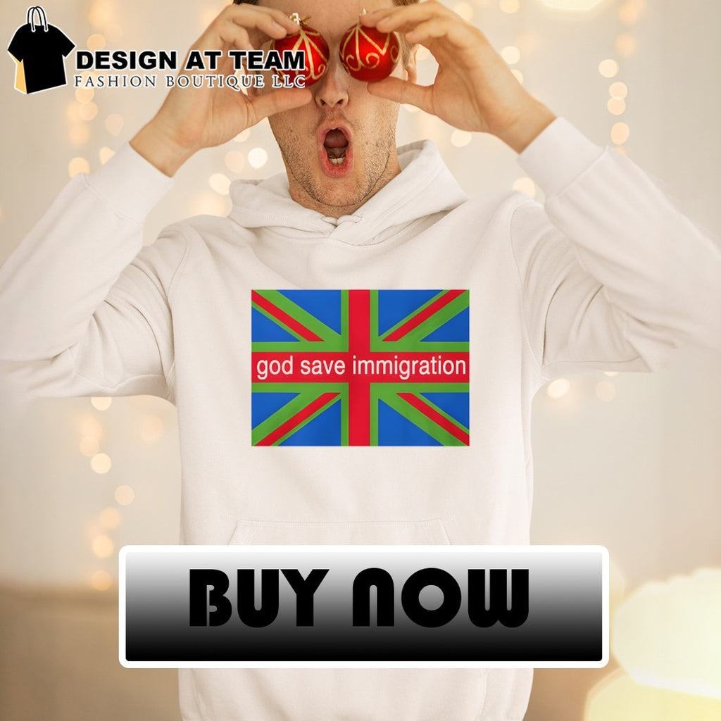 God Save Immigration Union Jack Nigeria flag 2026 shirt