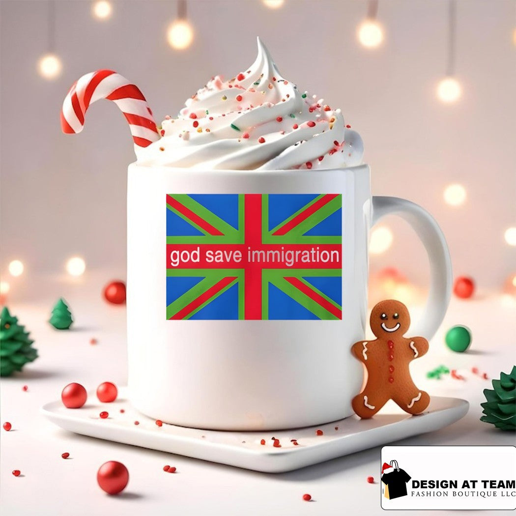 God Save Immigration Union Jack Nigeria flag 2026 shirt