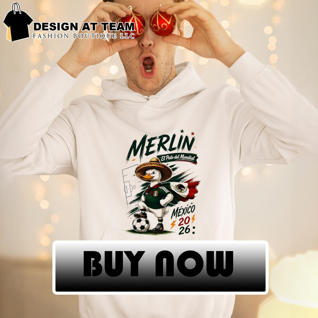 Goose Merlin El Pato del Mundial Mexico World Cup 2026 shirt