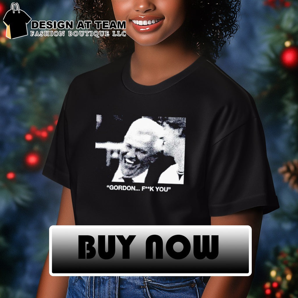 Gordon Fuck you England Graphic Football shirt