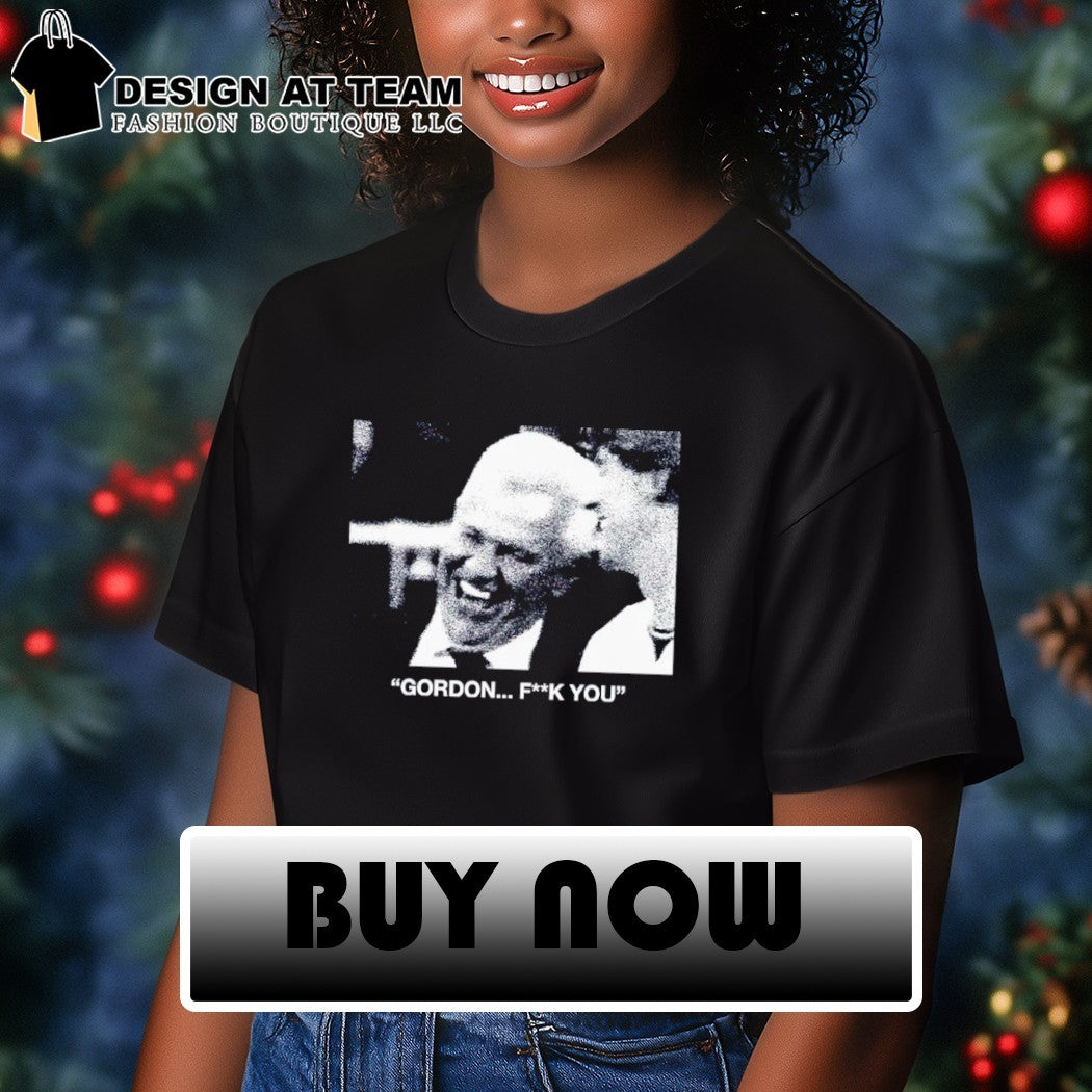 Gordon Fuck you England Graphic Football shirt