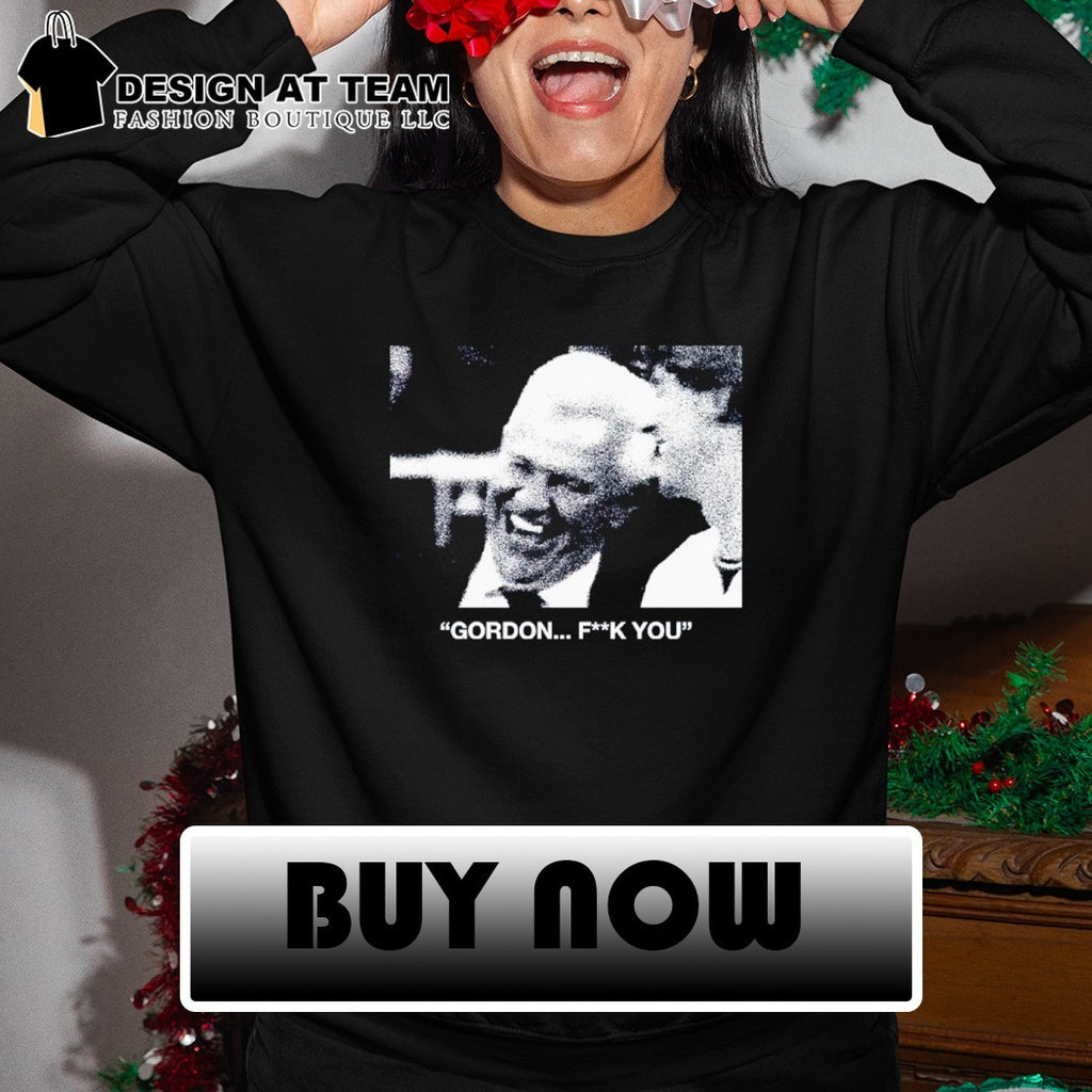 Gordon Fuck you England Graphic Football shirt