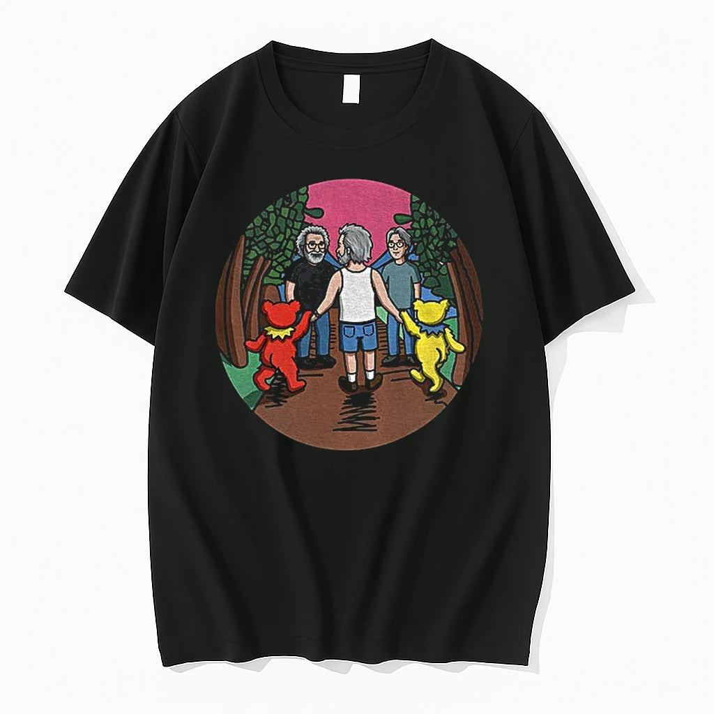 Grateful Dead Bob Weir Jerry Garcia Phil Lesh Dancing Bears Tshirts Sweater