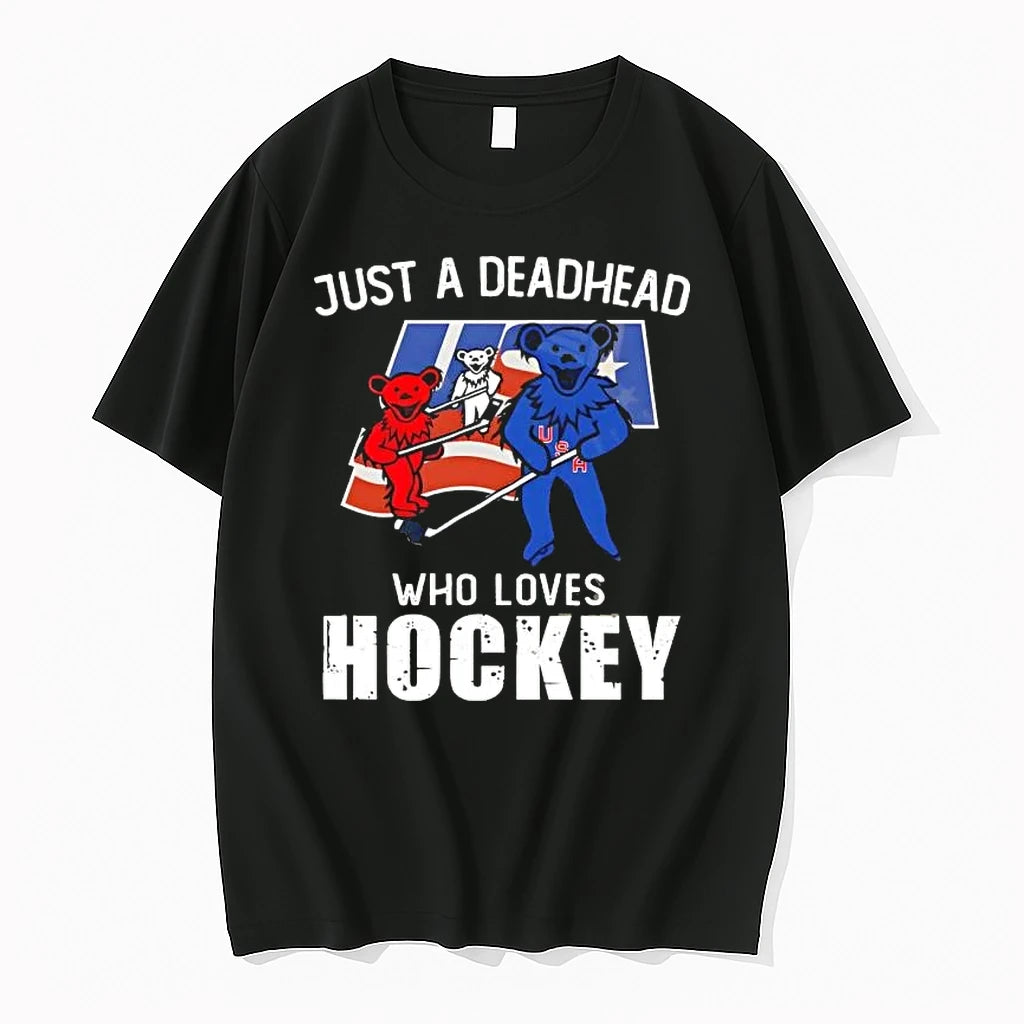 Grateful Dead Deadhead Loves Hockey 2026 World Cup Of Hockey Tshirts Sweater