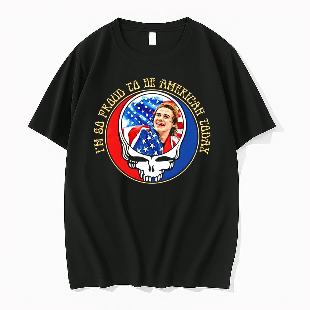 Grateful Dead Stealie Jack Hughes Hockey American Hero Tshirts Sweater