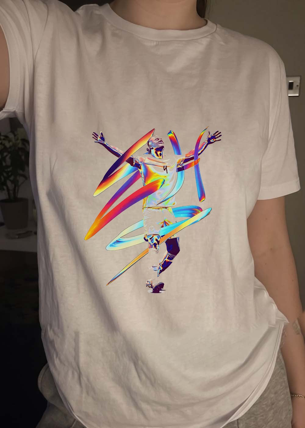 Haaland Goal Celebration 9 Norway Shirt