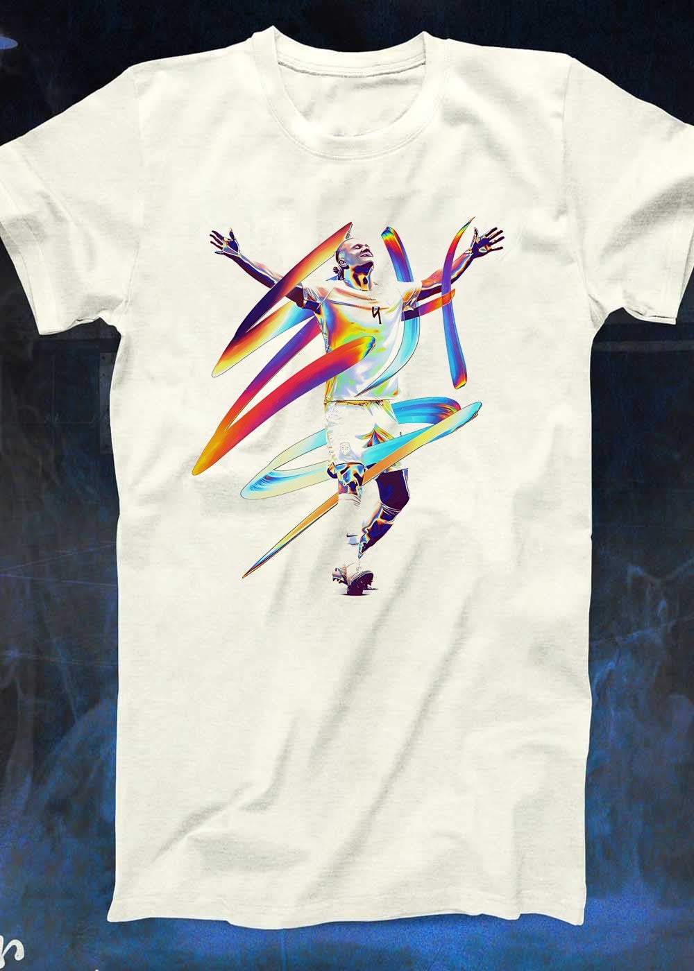 Haaland Goal Celebration 9 Norway Shirt