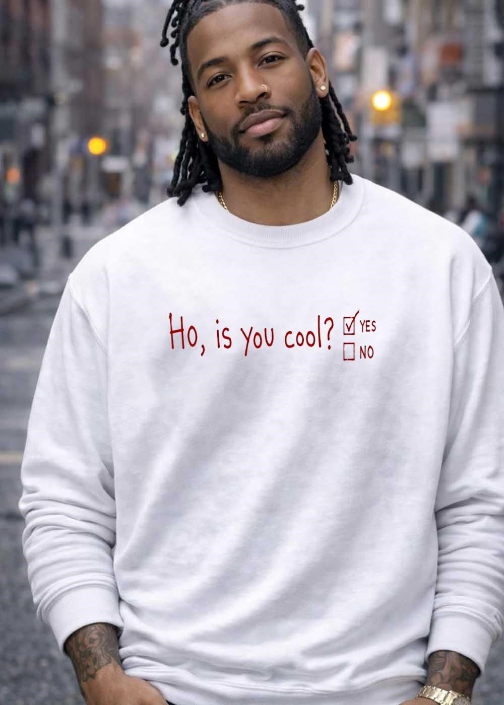 Ho is You Cool Question Checkbox Graphic Unisex T-Shirt