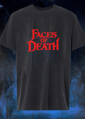 Horror Movie Faces of Death Red Logo T-Shirt