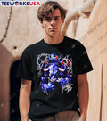 Houston Texans Angry Bull Football Helmet Barbed Wire Graphic shirt