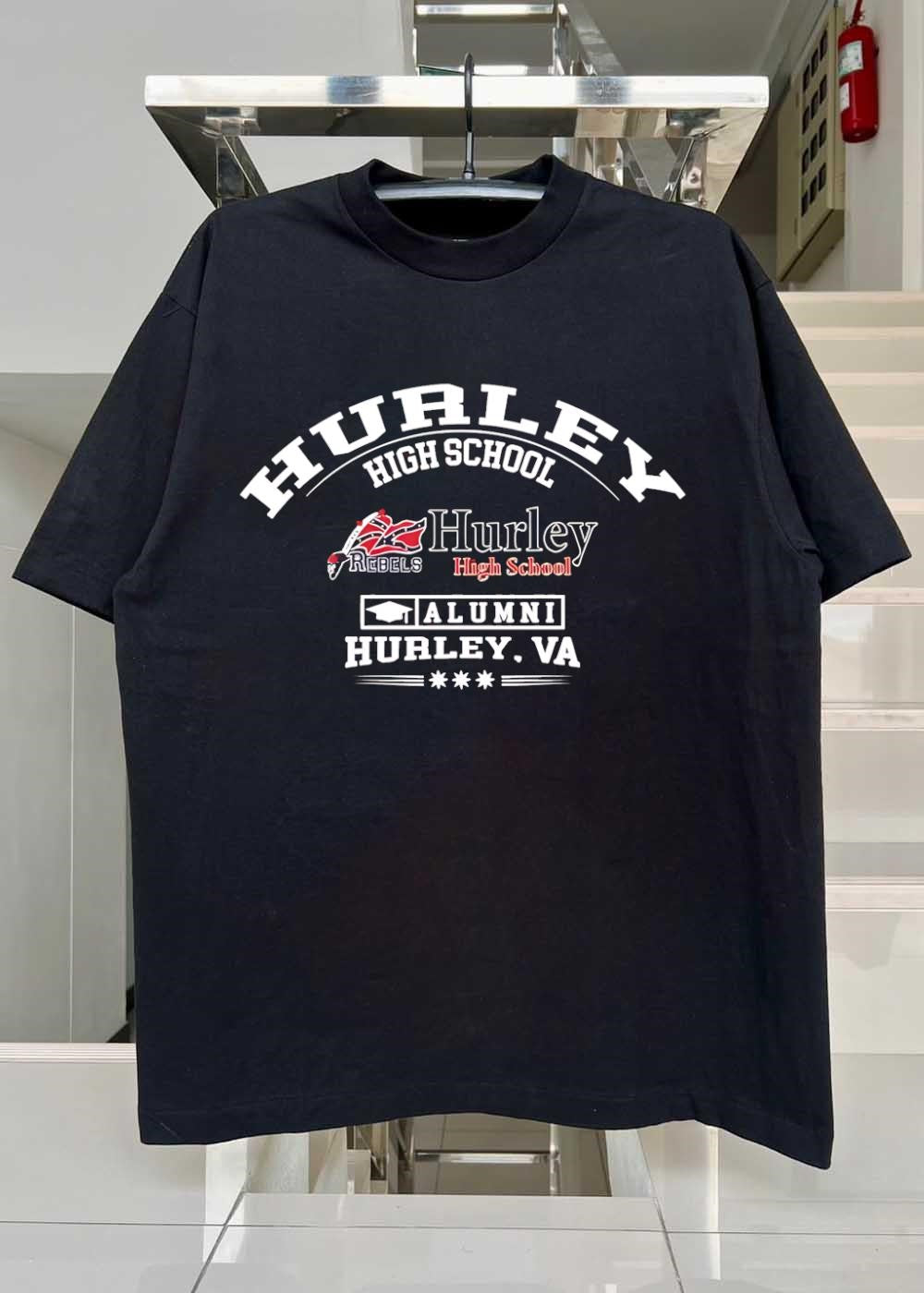 Hurley High School Alumni Rebels VA T-Shirt