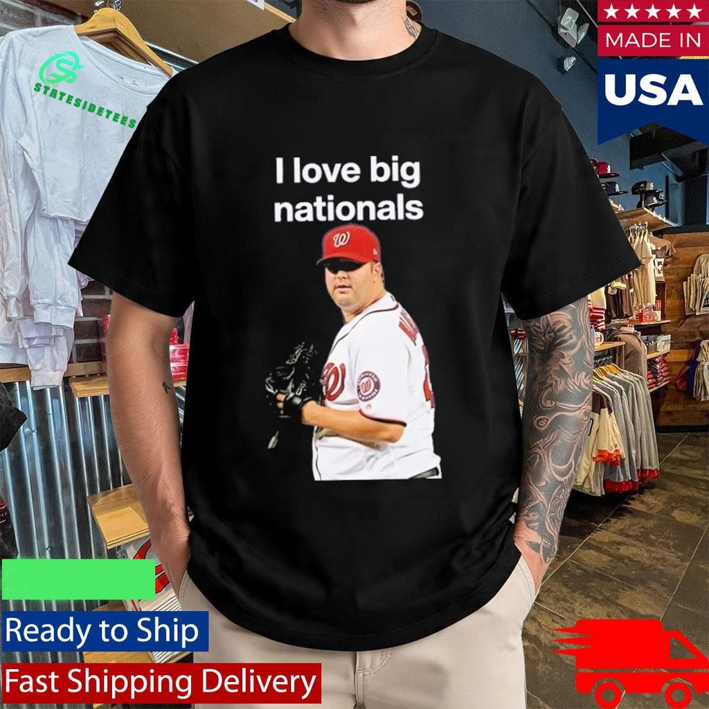 I Love Big Nationals Matt Albers Shirt