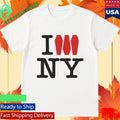 I Love Ny Coffin Shirt
