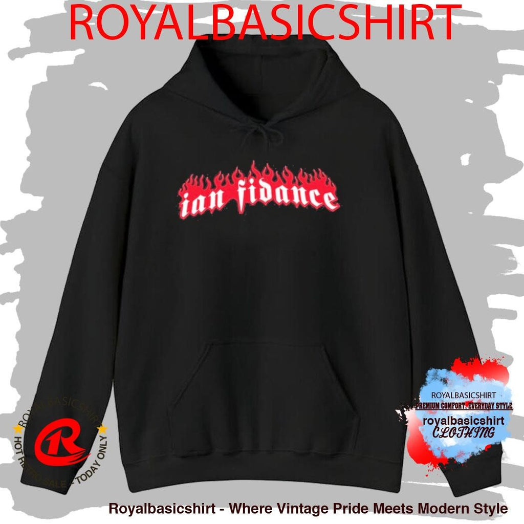 Ian Fidance Flames Logo Shirt