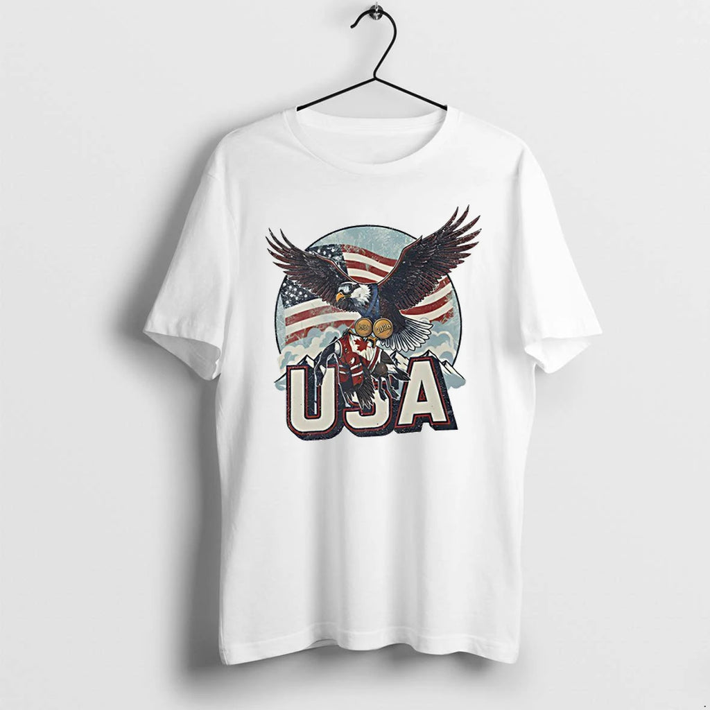 Ice Hockey Eagle Usa Champions 2026 Tshirts Sweater