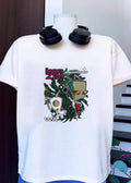 Invader Zim Fan Art GIR Eating Taco Character T-Shirt